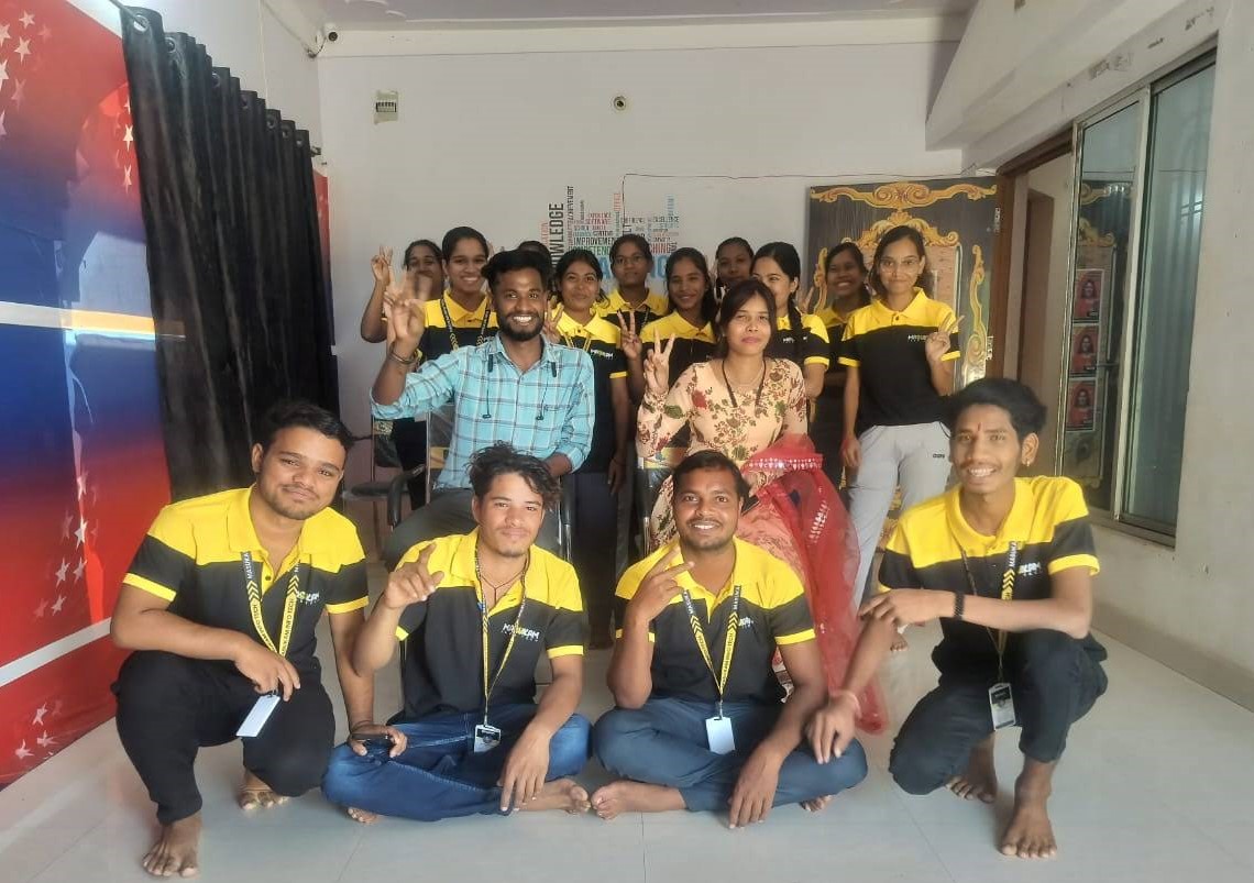 Students learning